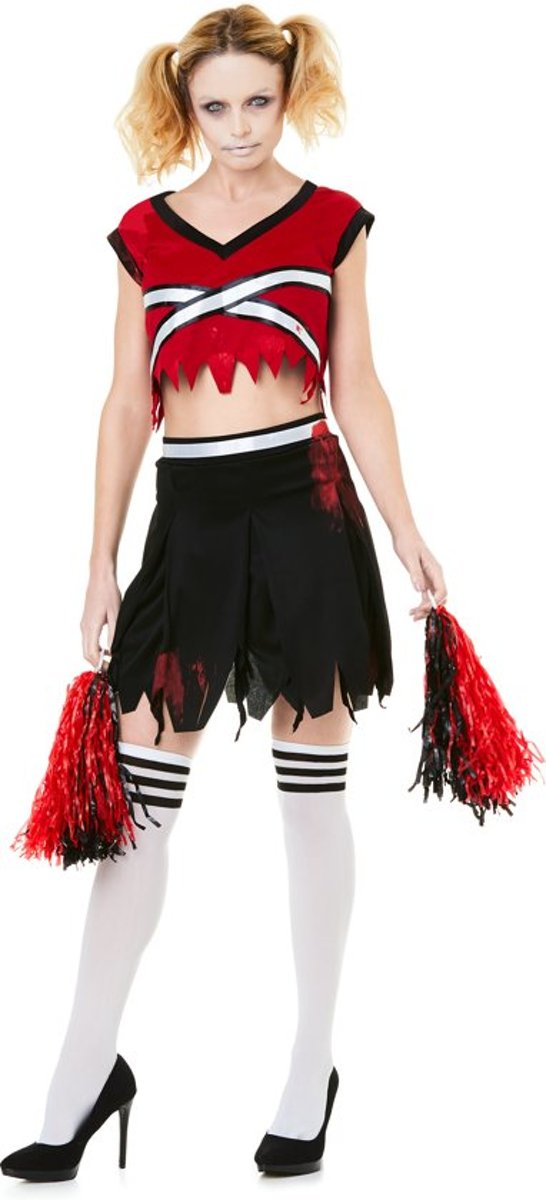 Zombie Kostuum | Zombie Cheerleader Kostuum | S | Halloween | Verkleedkleding